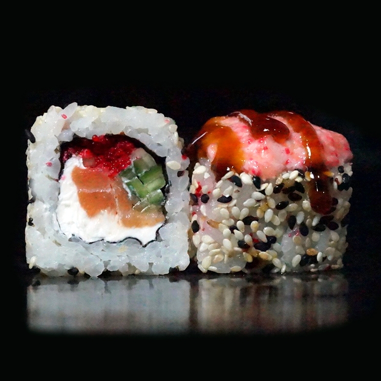 Запеченный  с лососем