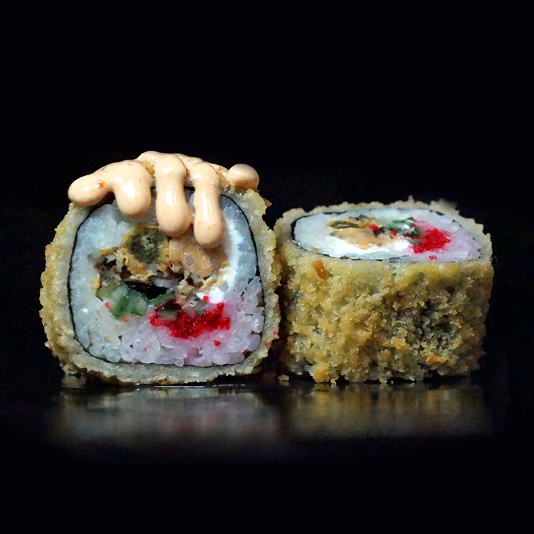 Жареный с мидиями